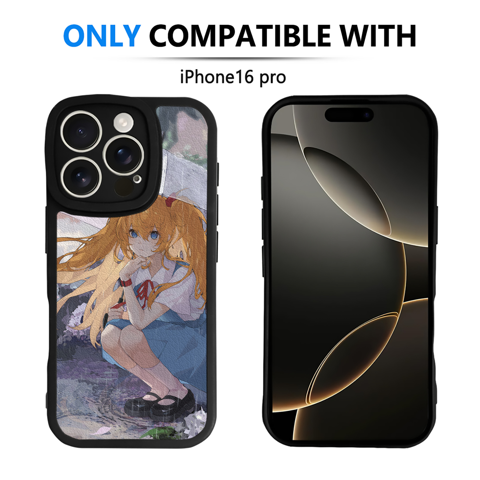 （画像用） EVA 新世紀エヴァンゲリオン 【iPhone 16シリーズ対応】シリコンスマホケース（レザー調） 材質：シリコン
